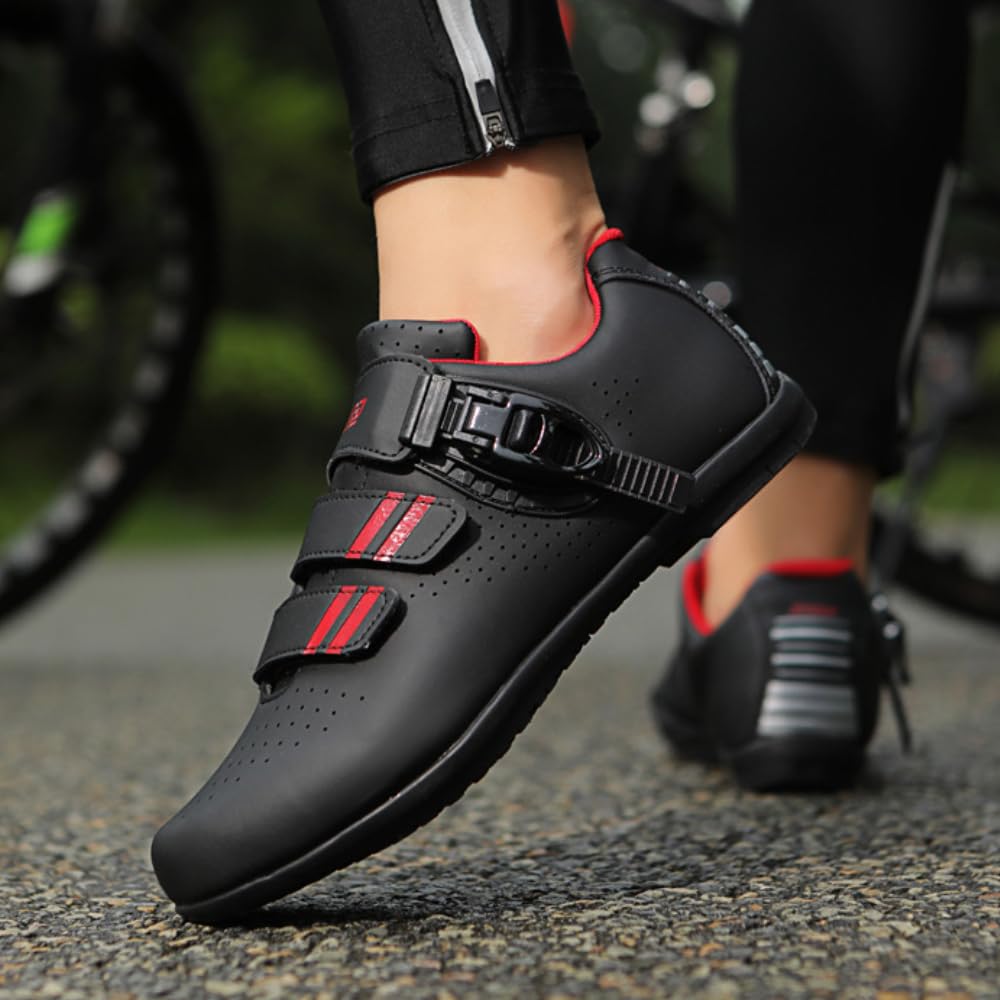 Scarpe da Ciclismo da Uomo E da Donna Scarpe da Bici da Corsa Comode E Antiscivolo Scarpe da Vélo da Allenamento Professionali Sneaker Unisex Traspiranti per Esterni E Interni