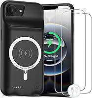 Vista 15 de Funda de batería para iPhone XR, carcasa de carga portátil recargable mejorada de 10000 mAh con carga inalámbrica compatible para iPhone XR