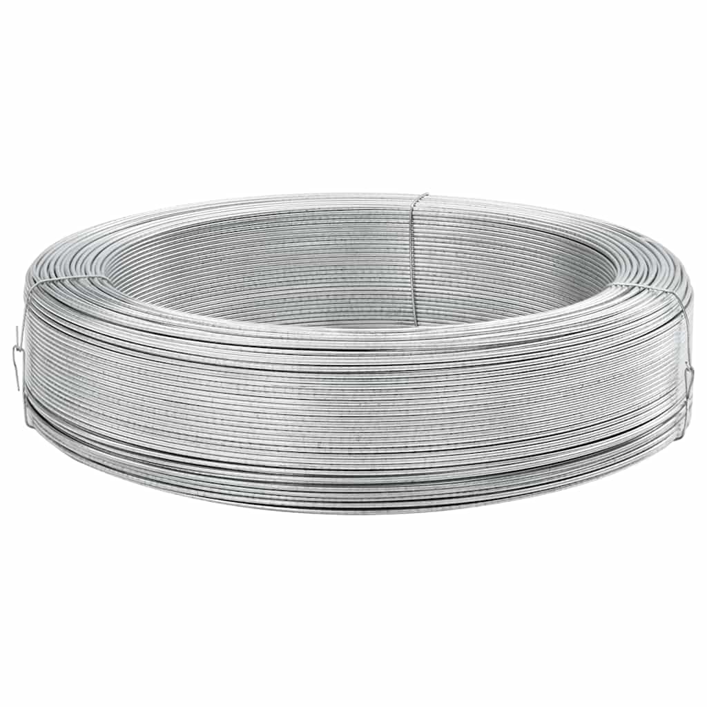 Filo legante per recinzioni, 250 m, 2,5 mm, accessorio per recinzioni da giardino, cancelli da giardino e recinzioni da giardino