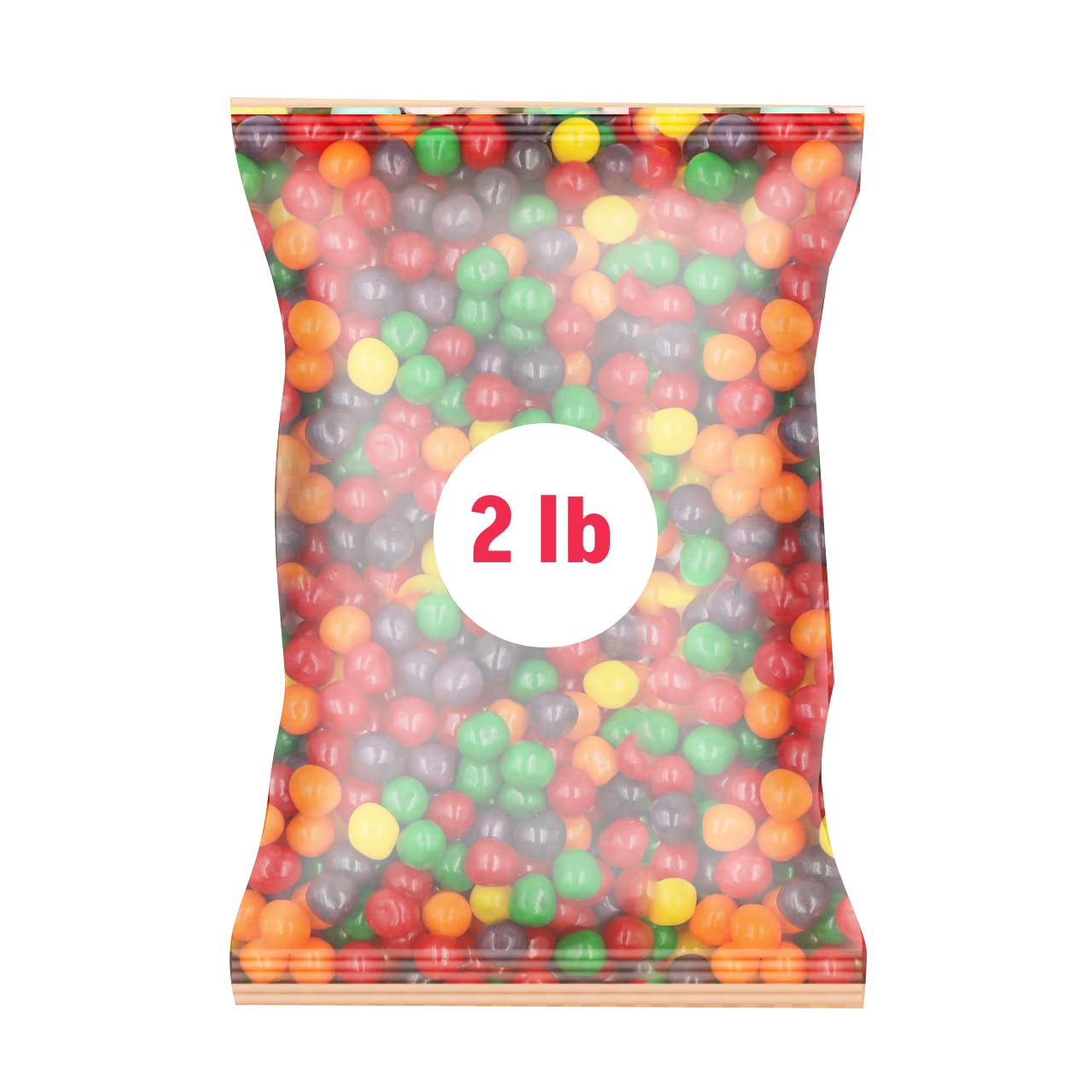 Fruit Sours Chewy Candy Balls (Assorted, 2 Pound Grocery