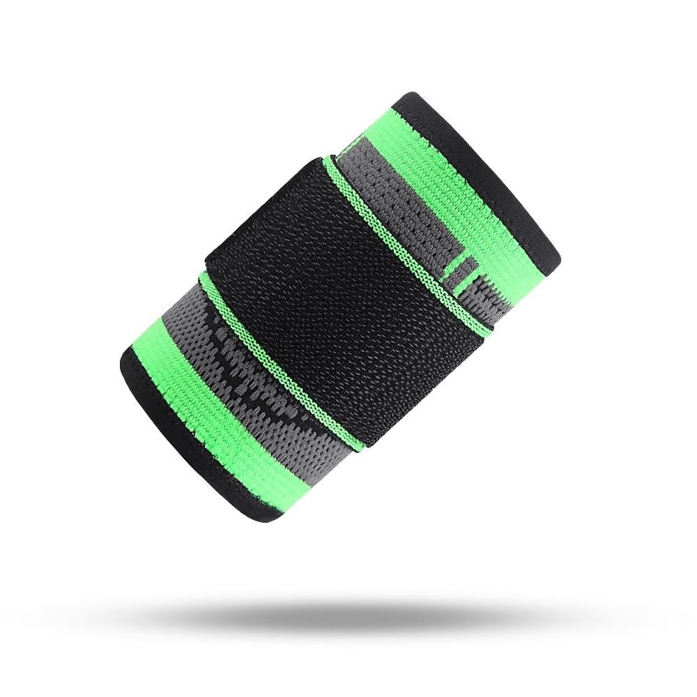 Supporto per Il Polso Protezioni for i Polsi Sportivi Fitness da Uomo e da Donna Verdi (Color : Green, Size : L)