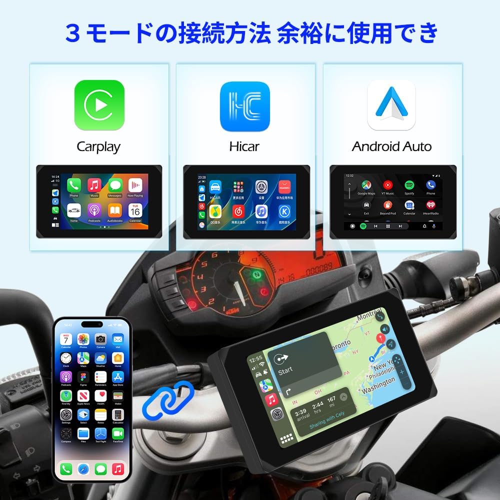 Amazon.co.jp: VSYSTO バイク用ドライブレコーダー 前後カメラ 1080P