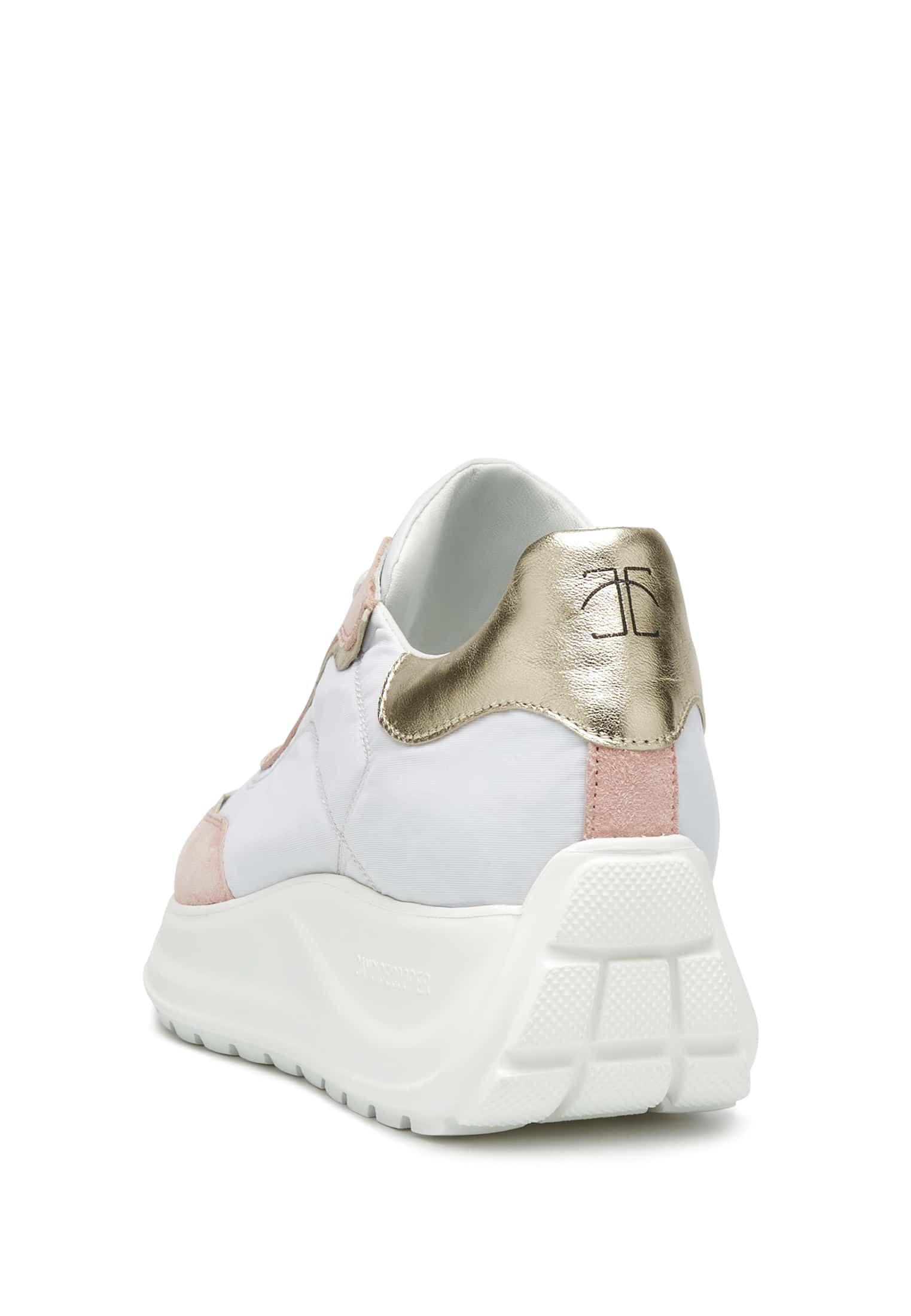 Candice Cooper Spark 010-Baskets en Cuir-Blanc