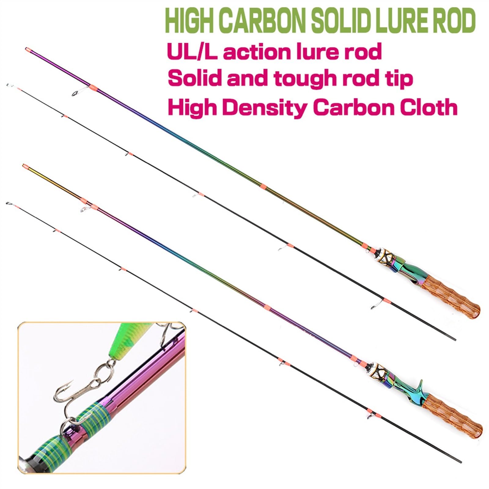 Best Fishing Rods For Trout – Fishing Rods Trout Fishing UL Rod High Carbon 2 ... - Amazon.com