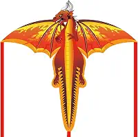 Pipa Kite-Dragon Para Crianças E Adultos, De Praia 55' Fácil Empinar, Pipas Enormes 4 A 8 Anos, Iniciantes, Com Linha 328 Pés