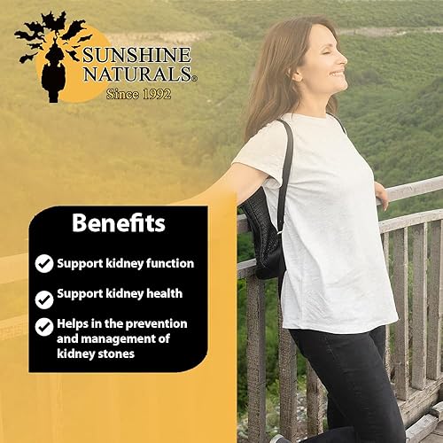 Miniatura 6 de Sunshine Naturals - Suplemento dietético Guisazo de Caballo y Chancapiedra Rompepiedras Para limpieza y desintoxicación de riñones y vías urinarias