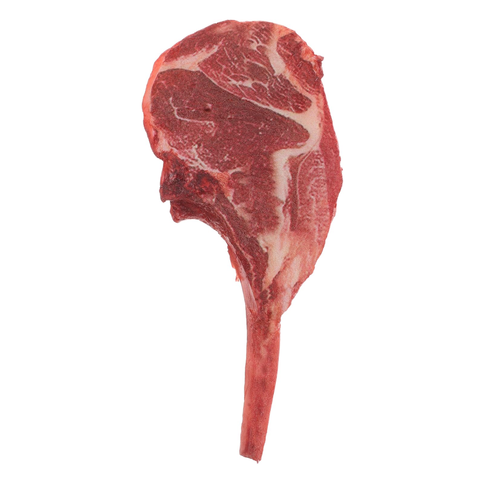 Faux steak rouge pour décoration de cuisine et vitrine de restaurant