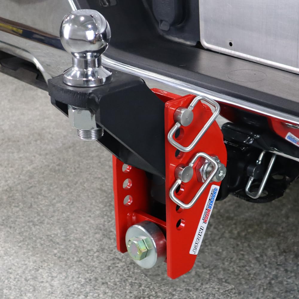 Shocker Impact Adjustable Cushion Raised Hitch - 5