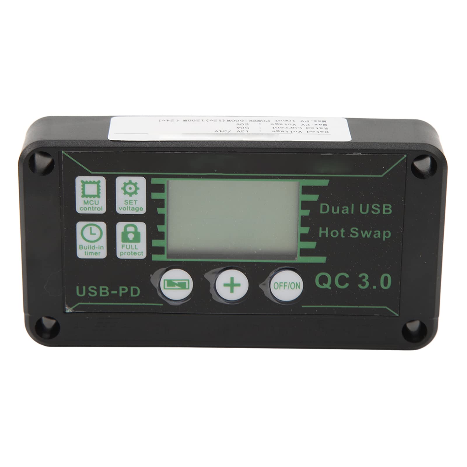banapoy 30W 12V 24V Portátil Kit Panel Solar Polisilicio con Controlador Voltaje Carga 50A para RV Inicio Barco Camping, Panel Solar Al Aire Libre, Suministro Energía Emergencia