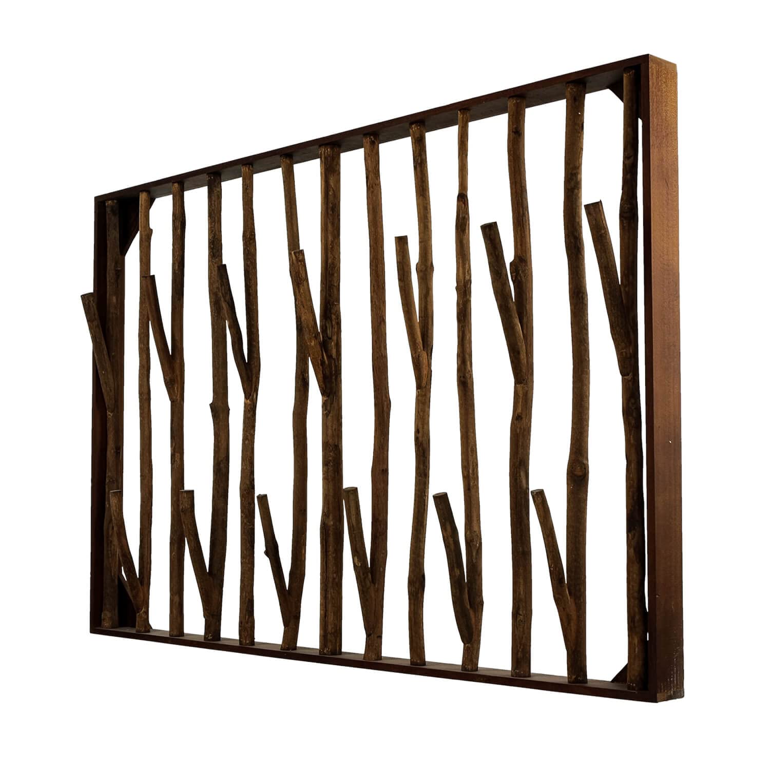 Wieszak ścienny Drewniany wieszak na ubrania o długości 120 cm duży ręcznie wykonany unikalny wykonany z drewna wyrzuconego na korytarz przedpokój wieszak na ubrania