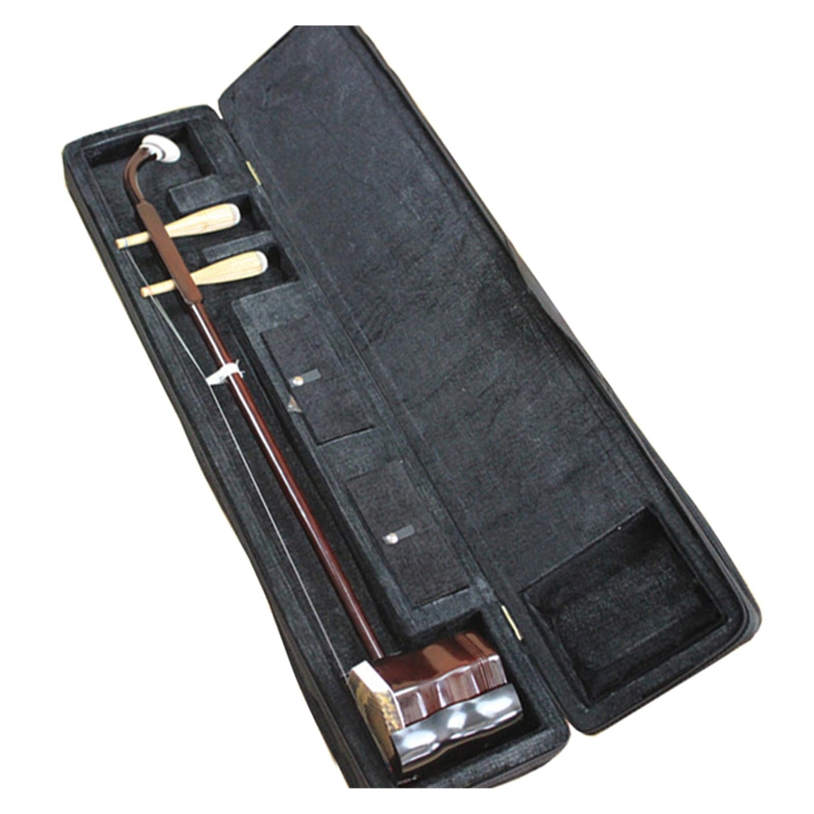 Solid Wood Hexagonal Erhu Traditional Chinese 2-string Instrument With Case And Full Set Of Accessories Beginner Erhu