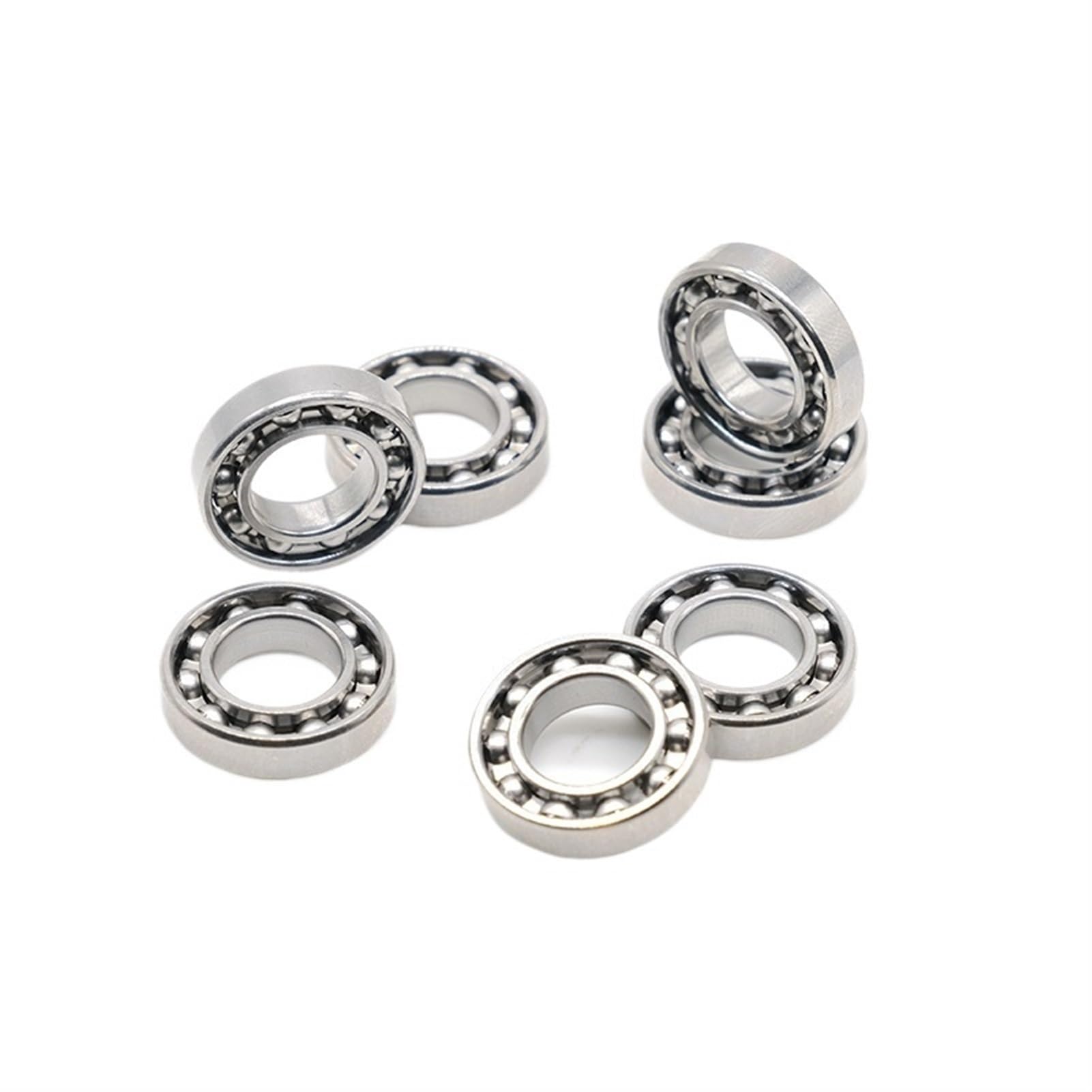 Cojinetes de bolas de ranura profunda 10 Uds 6202 rodamiento 15 * 35 * 11mm ABEC-7 for motocicletas cigüeñal de motor 6202 rodamientos de bolas abiertos sin grasa