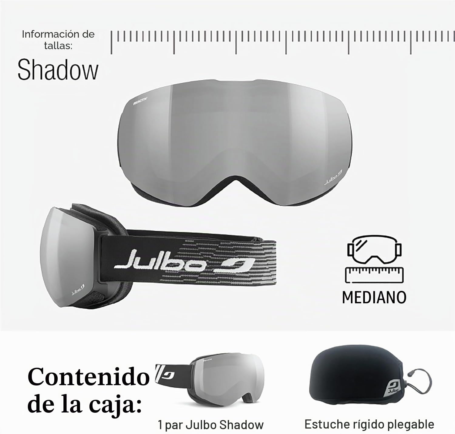 Julbo Shadow GAFAS DE SNOW Unisex adulto (Pack de 1)