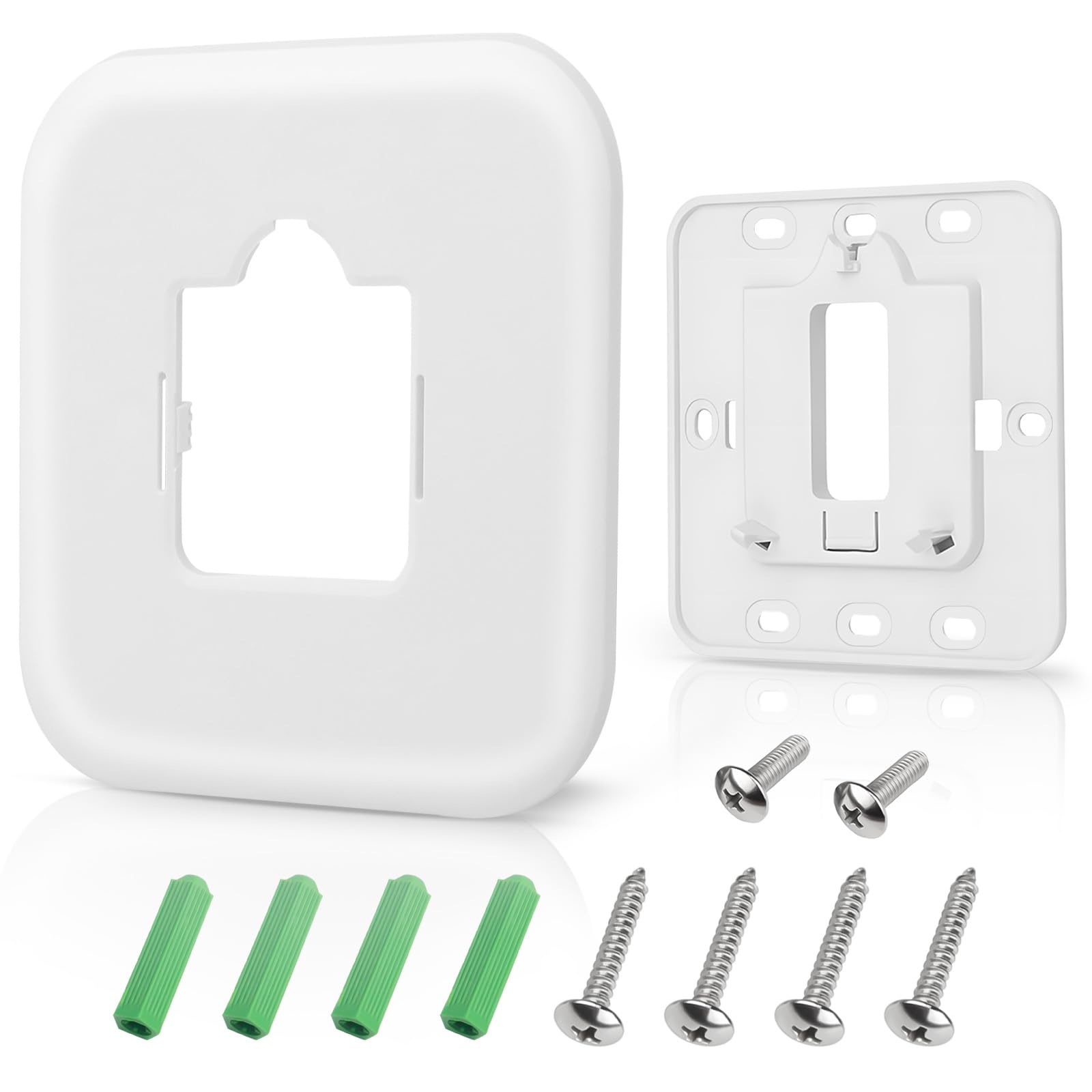 THP2400A1080 Electrical Box Adaptor, Large Cover Plate For Home T-Series Thermostats