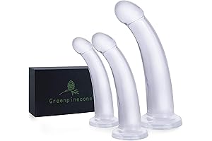 Anal Butt Plug Trainer Kit, Anal Training Set, 3 Sizes Simple Dildos...