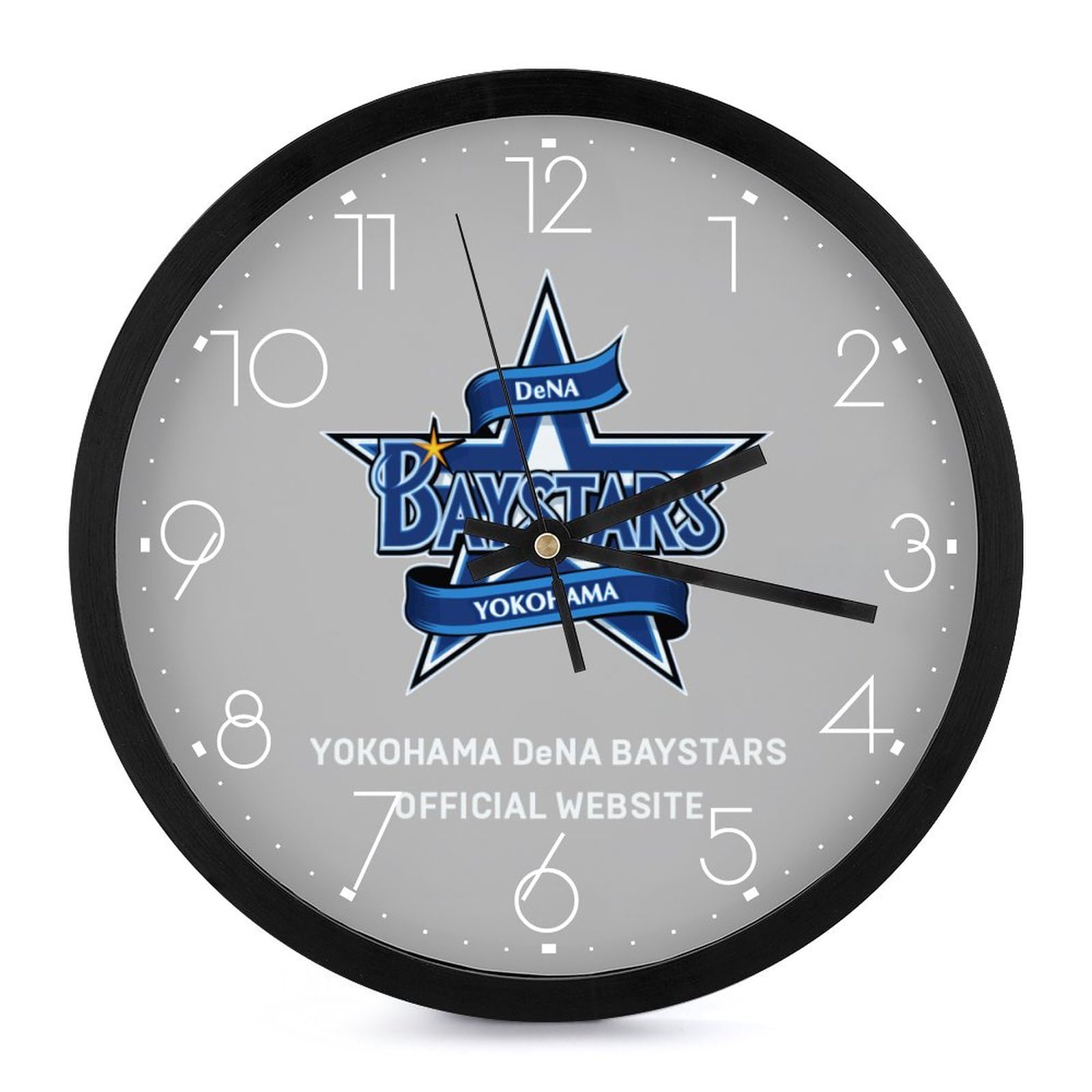 Amazon.co.jp: 横浜DeNAベイスターズ掛け時計 壁掛け時計 モダン