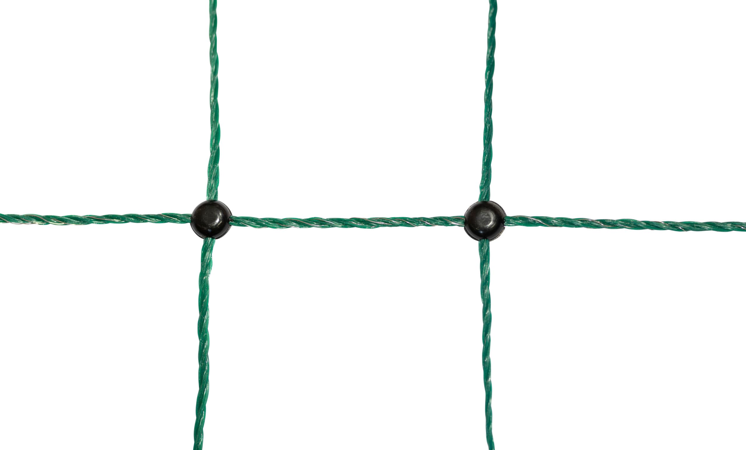 Kerbl Pet Red para Conejos, Cerca eléctrica para Conejos, Cerca de un Solo Punto, 25m x 65cm, Personalizable, Malla Cerrada