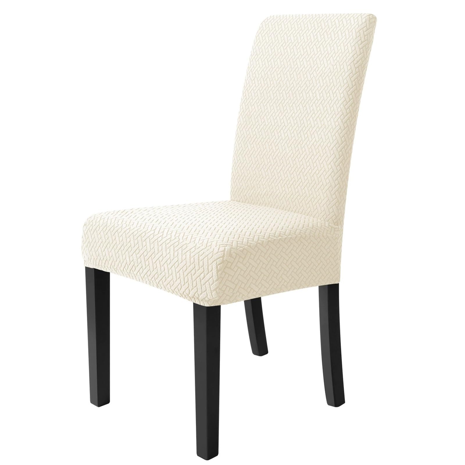 ECPGPMDLDT Chair Covers Stretch Kitchen Dining Room Removable Washable(B,4pcs)
