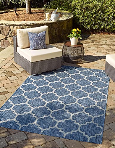 Unique Loom Outdoor Trellis Collection Area Rug (10' x 14' 1