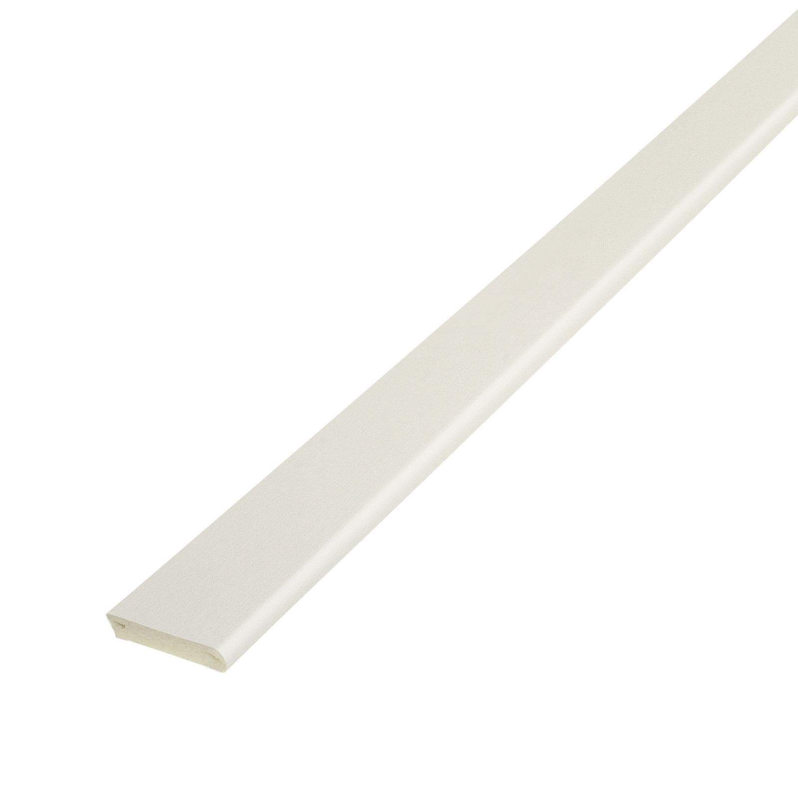 White Ash, 30mm x 5m Cloaking Fillet uPVC Plastic Window Door Architrave Trim