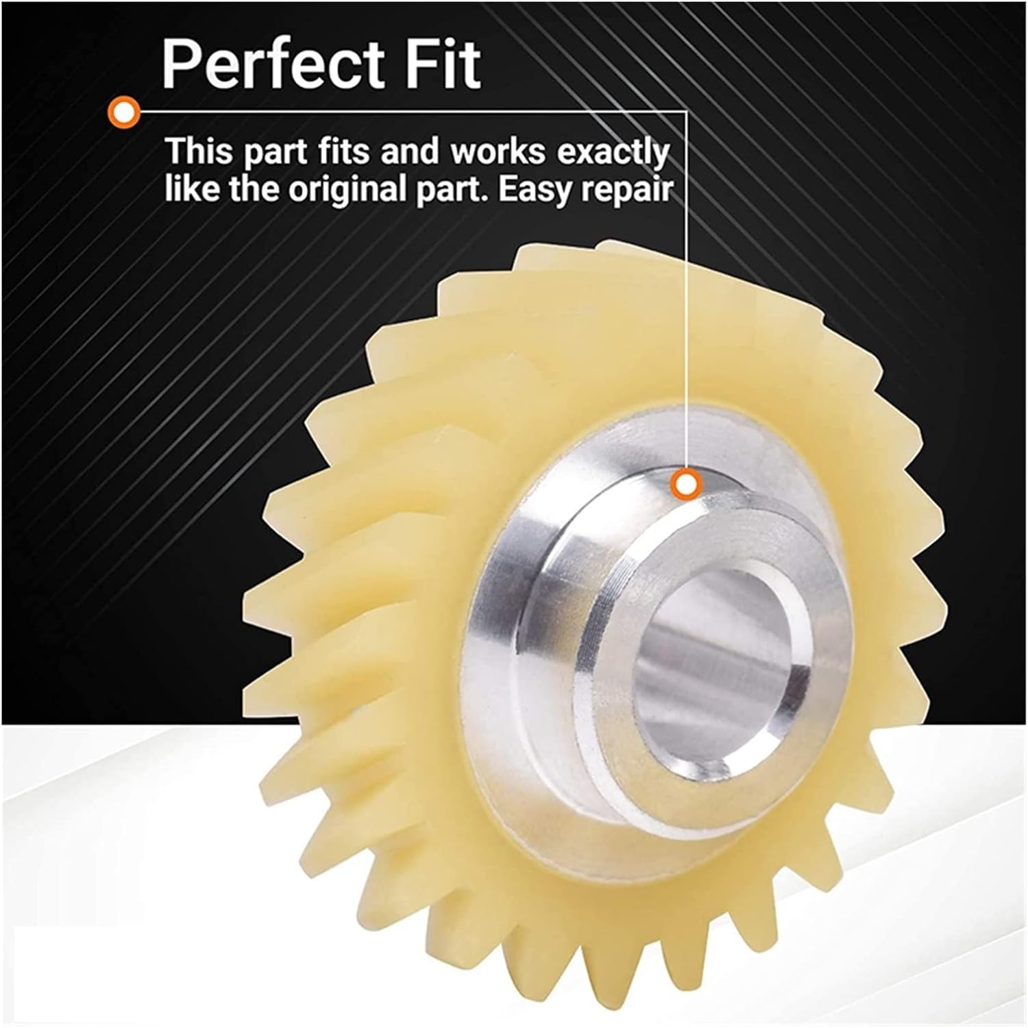 8Pcs W10112253 Mixer Worm Gear Replacement Part Perfectly Compatible With KitchenAid Mixers-Replaces 4162897 4169830 AP4295669 Die Grinder Accessories
