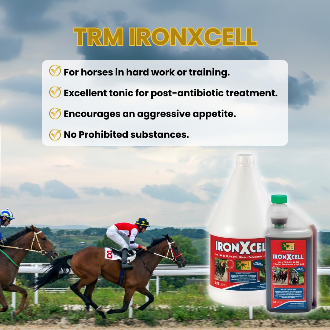 Vollblut Remedies TRM Ironxcell 3,75 Liter, transparent, 3,75 Liter