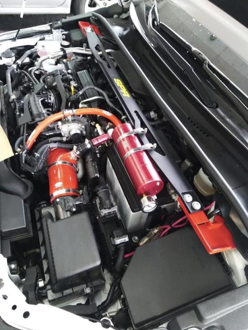 Aluminum Engine Oil Catch Reservoir Breather Tank Can+Vacuum Pressure Gauge Horizontal Oil Catch Tank Oil Catch Can oil tank