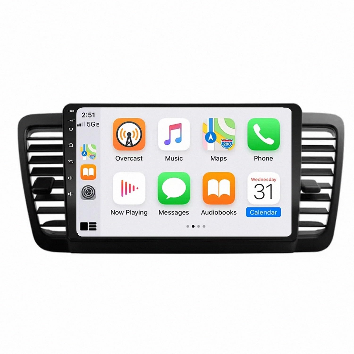 Android Auto para Subaru Legacy 4 y Outback 2003-2009: autoradio 4 Nuclear con Car Play sin cables 8
