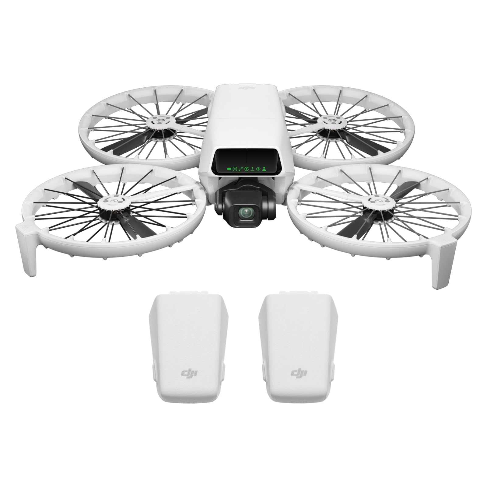 DJI Flip Two-Battery Combo bez pilota ekranowego, masa poniżej 249 g