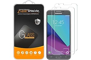 Supershieldz (2 Pack) Designed for Samsung Galaxy J3 Luna Pro Tempered Glass Screen Protector