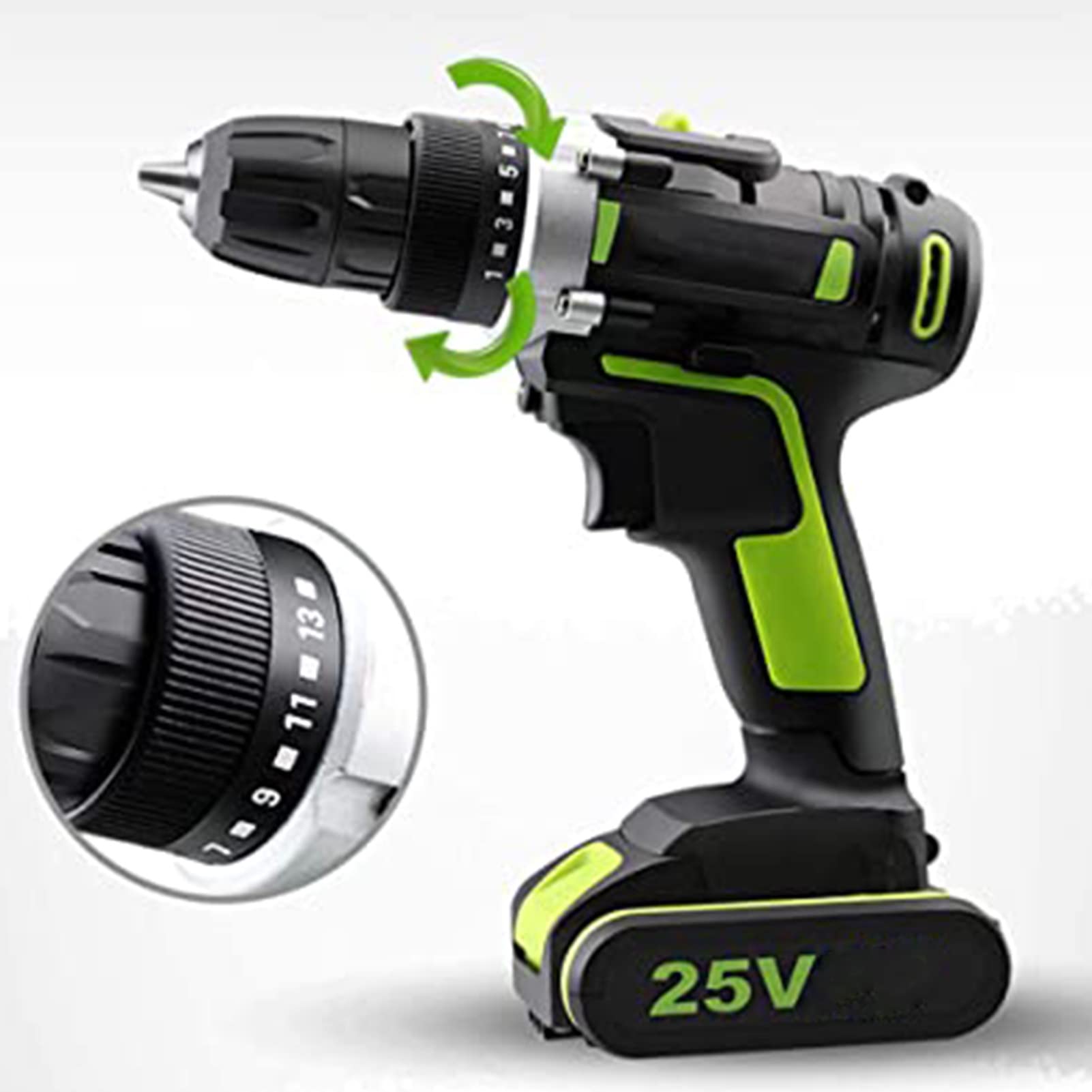 Amazon.co.jp: 25Vインパクト電気ハンマードリル、家庭用電動工具