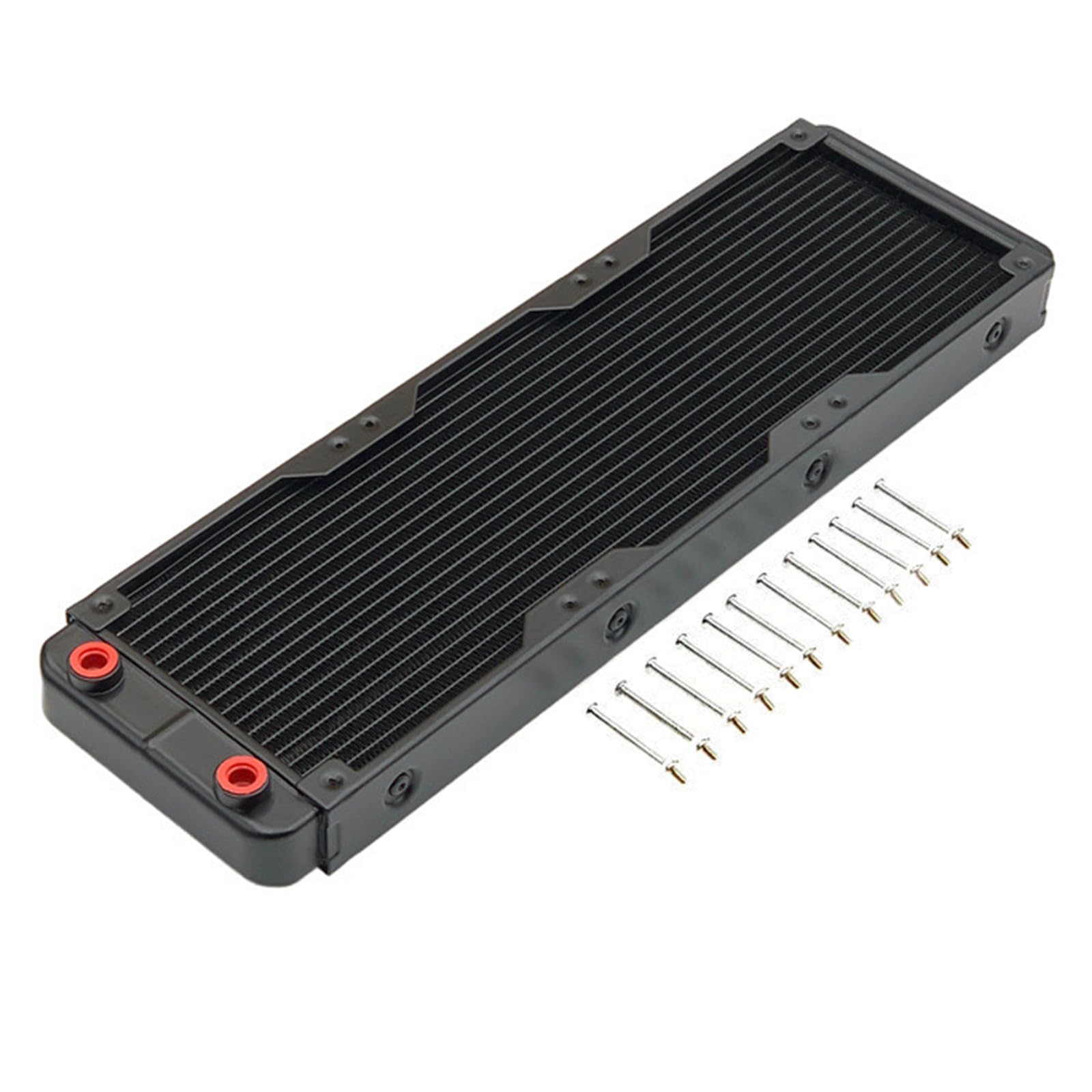 Efficienza 18 Canali Alluminio Liquido Raffreddamento Radiatore Scambiatore di Calore in Alluminio Radiatore Scambiatore di Calore per Gaming