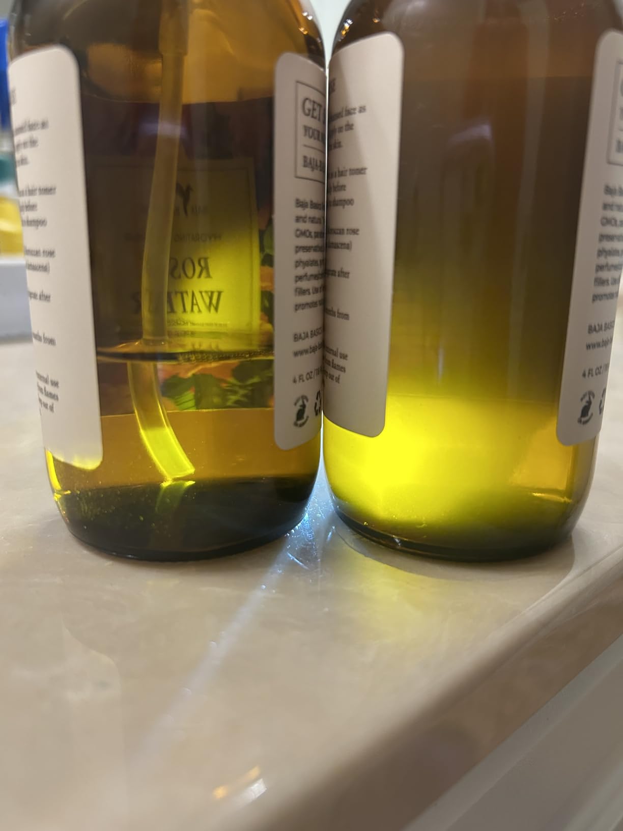 Baja Basics Rose Water Spray for Face, Body & Hair by Baja Basics - Hydrating Facial Toner, Refreshing, Soothing Mist Moisturizer for Dry Skin - Vegan Beauty Skincare Products - 4oz 2 Pack