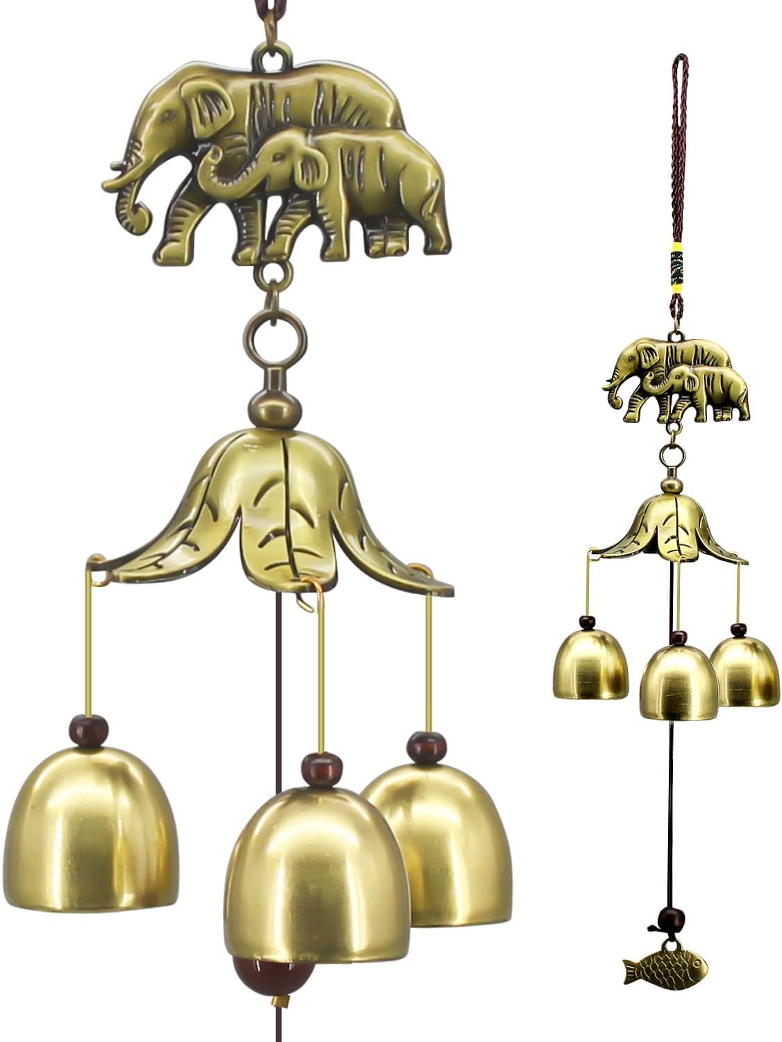 TIMESETL Good Luck Wind Chimes Small Metal Garden Bells Feng Shui Decor for Home Garden Yard Patio Gift for Mother. (B0D25DR2QM) Amazon Price History, Amazon Price Tracker
