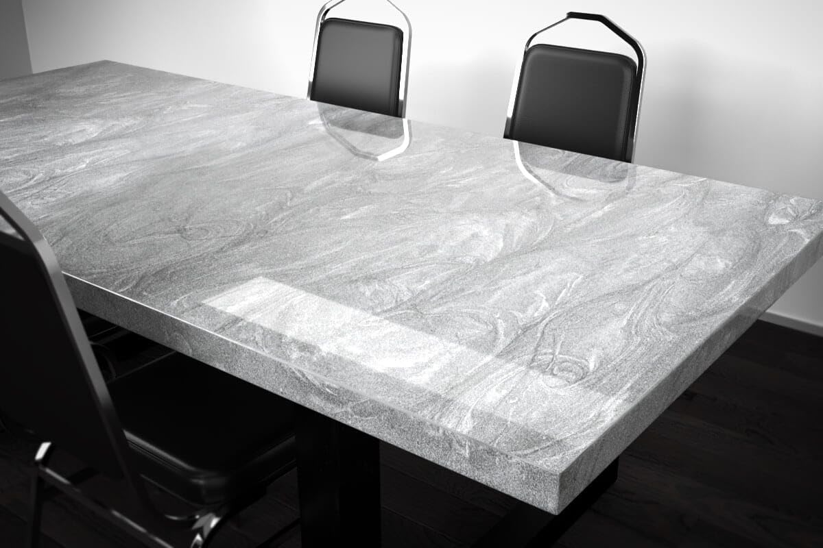 EPODEX Resina Epossidica per tavoli, piani di lavoro e superfici | Kit colata colorato con effetto marmo, metallo o tinta unita | Per legno, cemento, massetto e altro