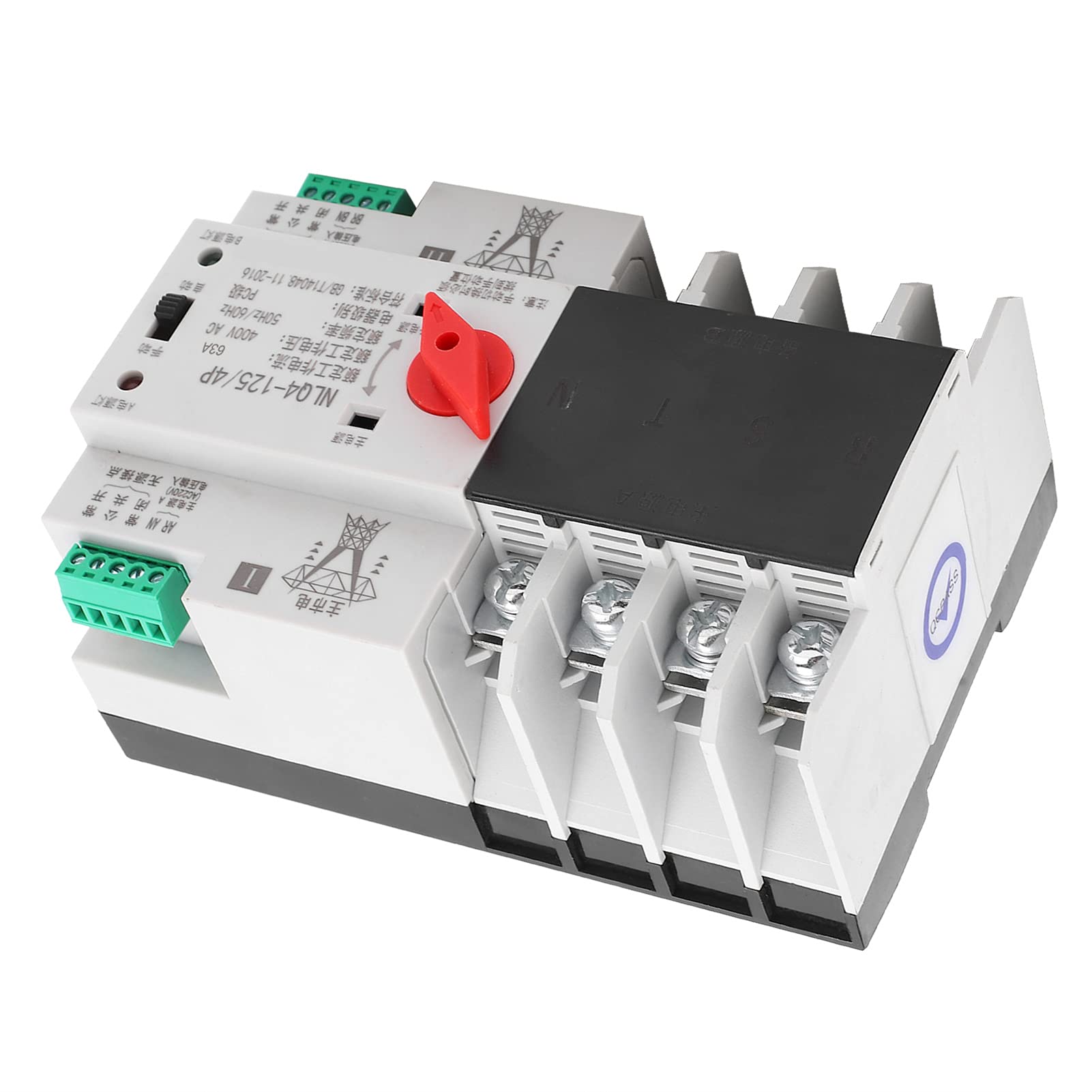 Vikye Conmutador Automático de Transferencia 4P 400V, Carcasa Ignífuga