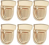 Vista 1 de Monedero con cierre de cierre de cierre de pulgar con hebilla, cartera con hebilla, cierre de metal para manualidades, carteras, bolsas de cuero