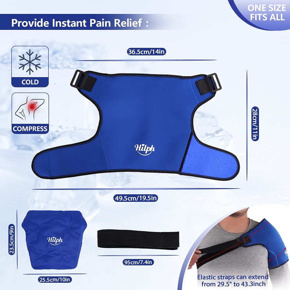 Buy Hilph®Shoulder Ice Pack Rotator Cuff Cold Therapy for Shoulder