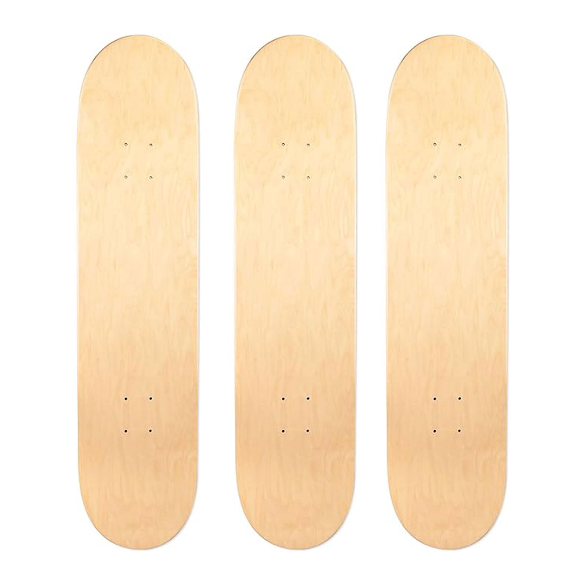 Amazon.com : 3 PCS Blank Maple Skateboard Decks, 31 x 8 inch 7