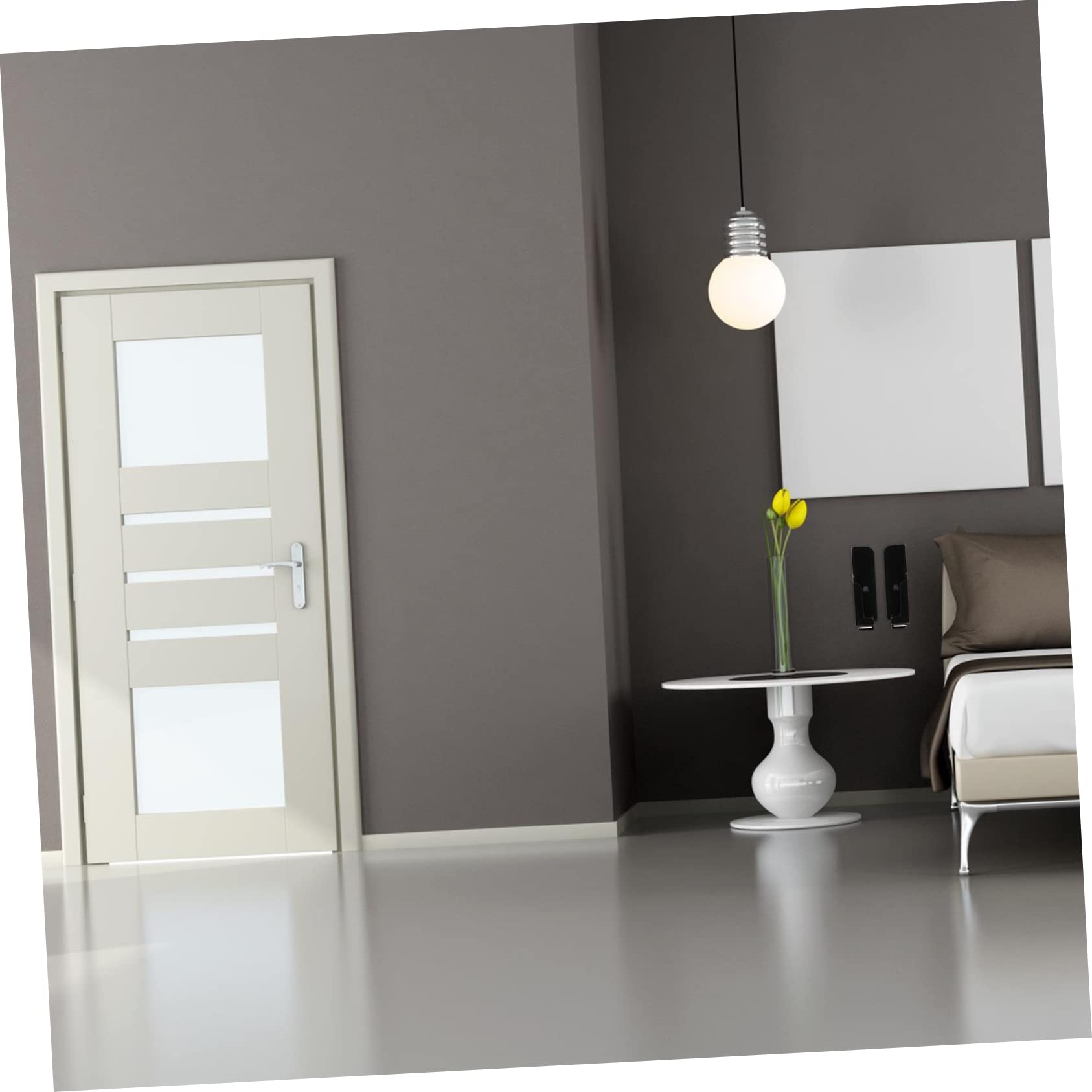 DOITOOL 10pares Soporte De Pared Ajustable para Tablet y Smartphone Dock De Carga para Oficina y Hogar Diseño Organizador De Cables Soporte De Duradero y Práctico