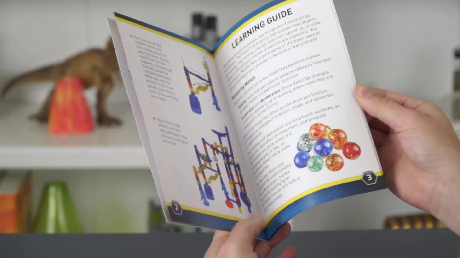 NATIONAL GEOGRAPHIC Glowing Marble Run – Construction Set Perfect As A Gift