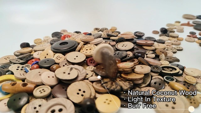 Amazon.com: Mixed Vintage Wood Buttons for Crafts,Assorted Shapes