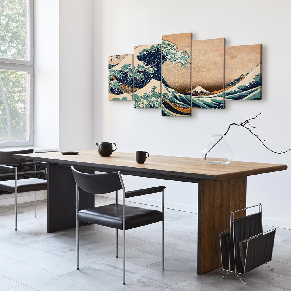 murando - Quadro Acustico 5 pezzi schiuma acustica Quadri Moderni Grandi - Camera da Letto Matrimoniale - Stampa su Tela - Pannelli Fonoassorbenti Decorativi - Fonoassorbente Acustiche