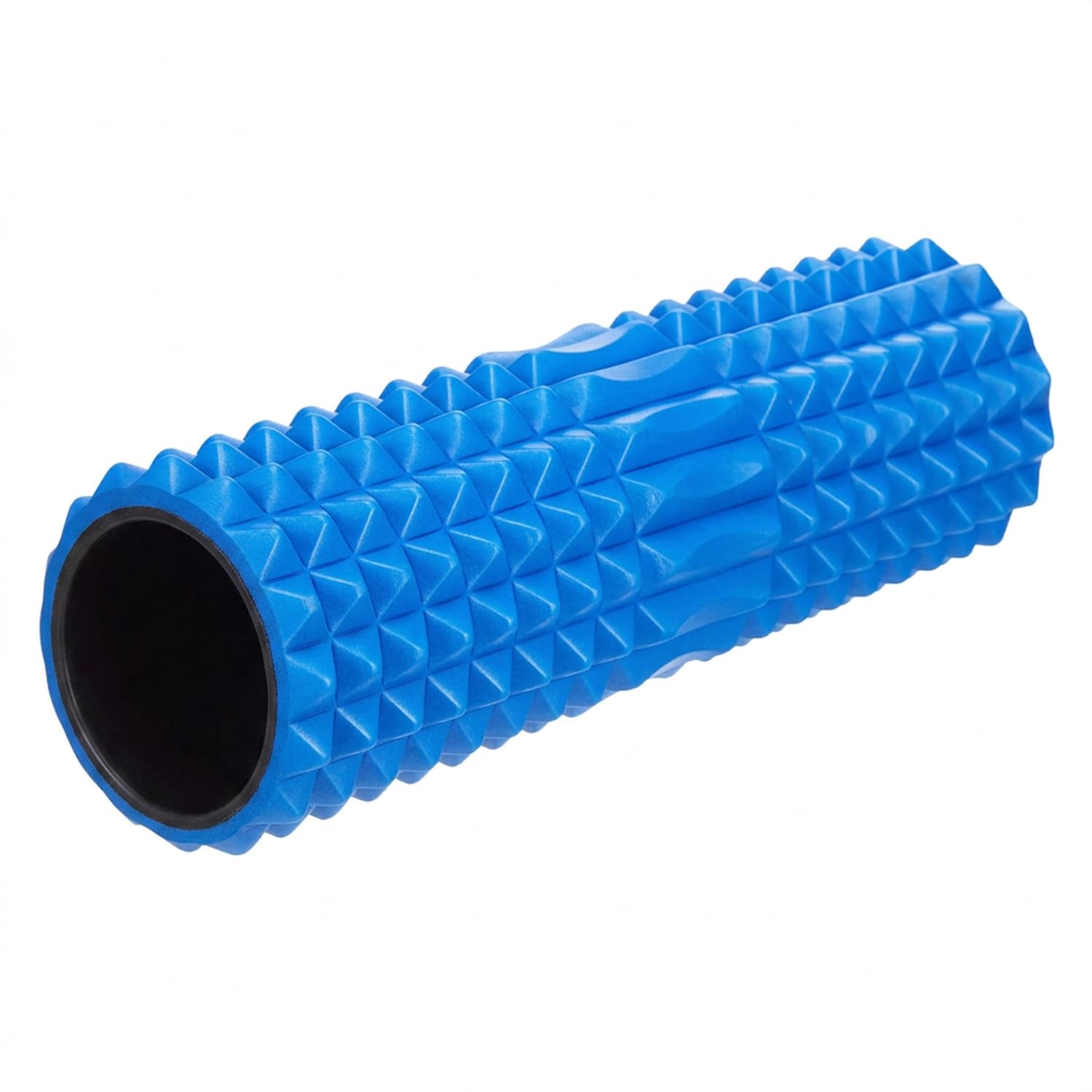 Amazon Brand - Symactive Soft Grid Foam For Deep Tissue Massage, Exercise, Fitness, Back Pain, and Physiotherapy, (Blue, 18'' x 5'', 45 cm)-image-20