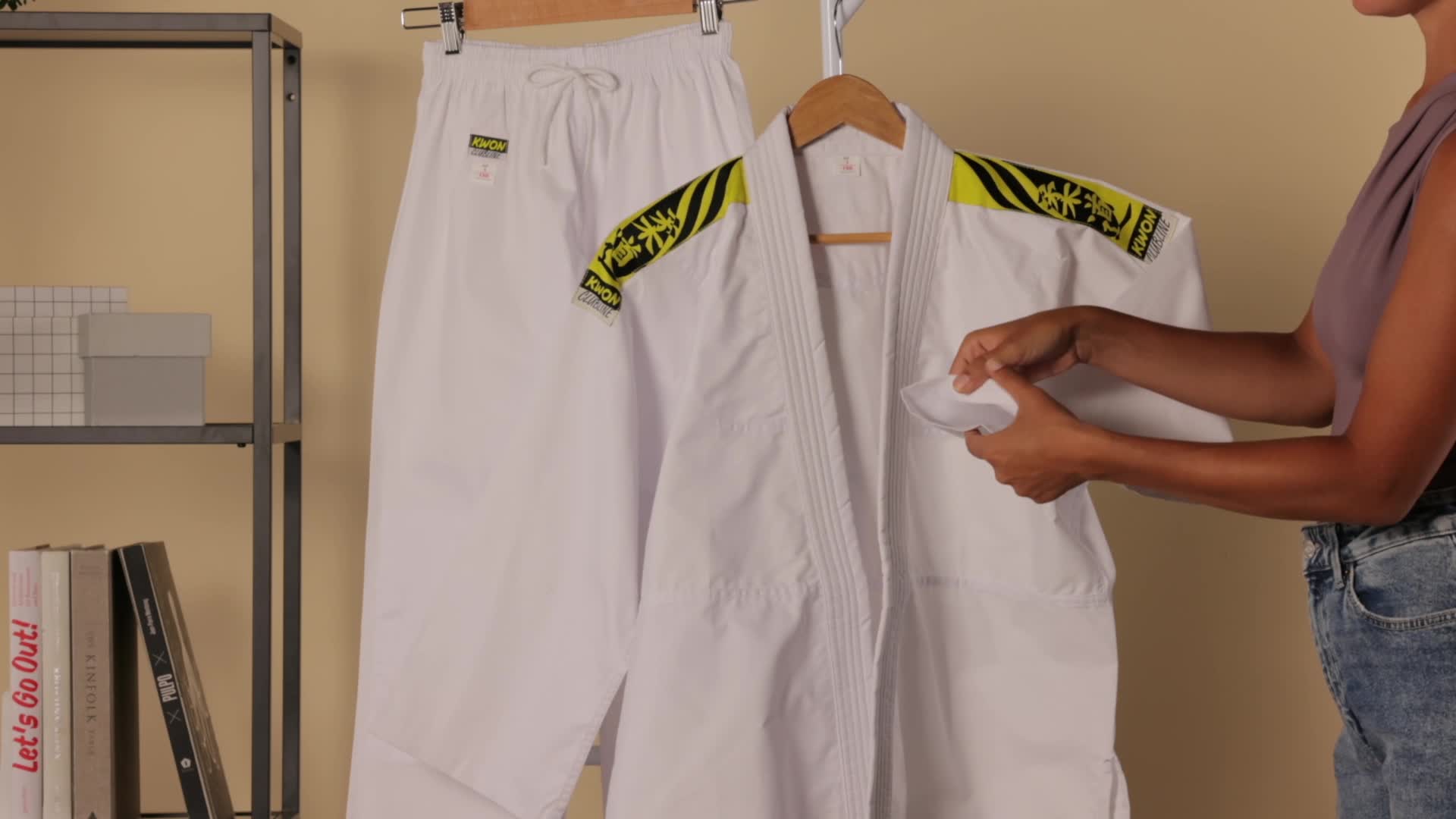 Tuta Judo Junior Kwon - Completa Con Cintura Per Bambini E Ragazzi - Foto 8