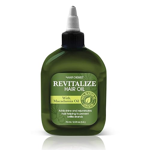 Miniatura 1 de Hair Chemist Aceite para el cabello revitaliza con aceite de macadamia 2.5 onzas