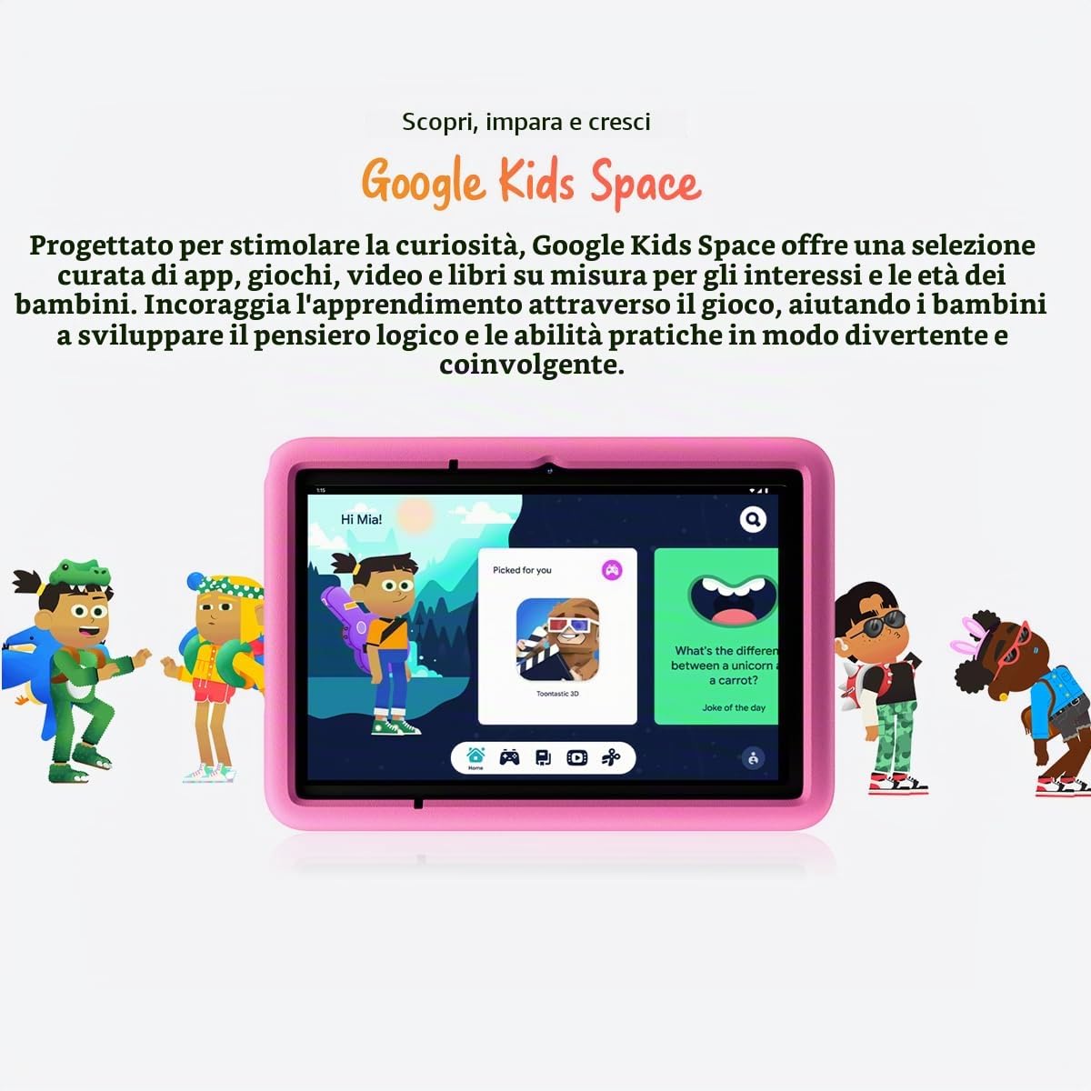 BLACKVIEW TAB 60 PRO KIDS (Tablette 4G, Ecran 10.1'' - 4/128GB, 7700mAh) BLUE