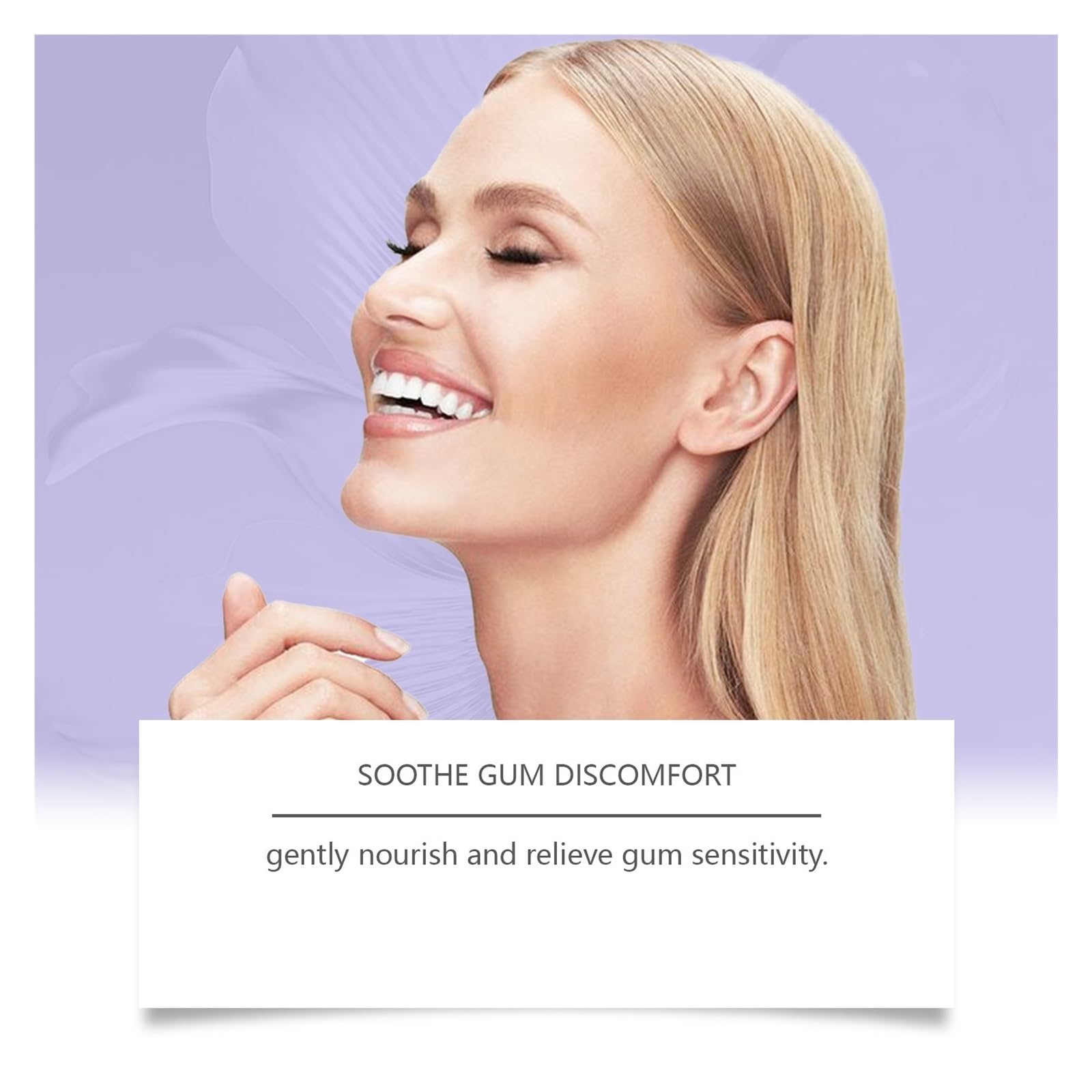 50 g de pasta dientes refrescante color morado for la limpieza bucal diaria; Ayuda a mantener apariencia blanca visual los(2pcs)