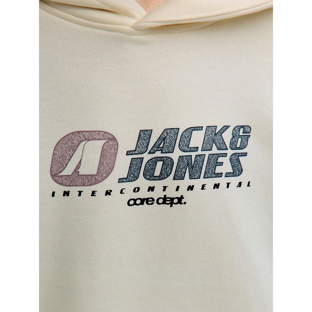 JACK & JONES Herren Jcotier Front Print Sweat Hood Jnr