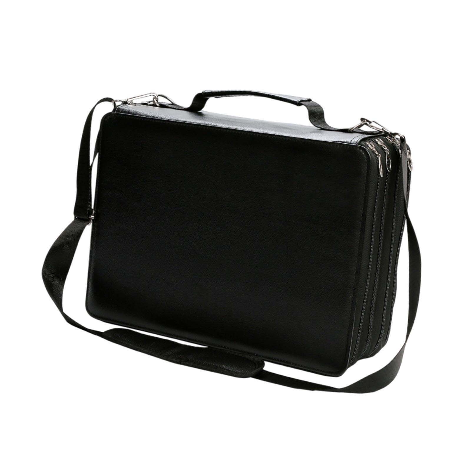 Portapenne compatto con 224 scomparti, elegante organizer ad